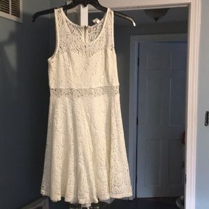 White Lacey dress